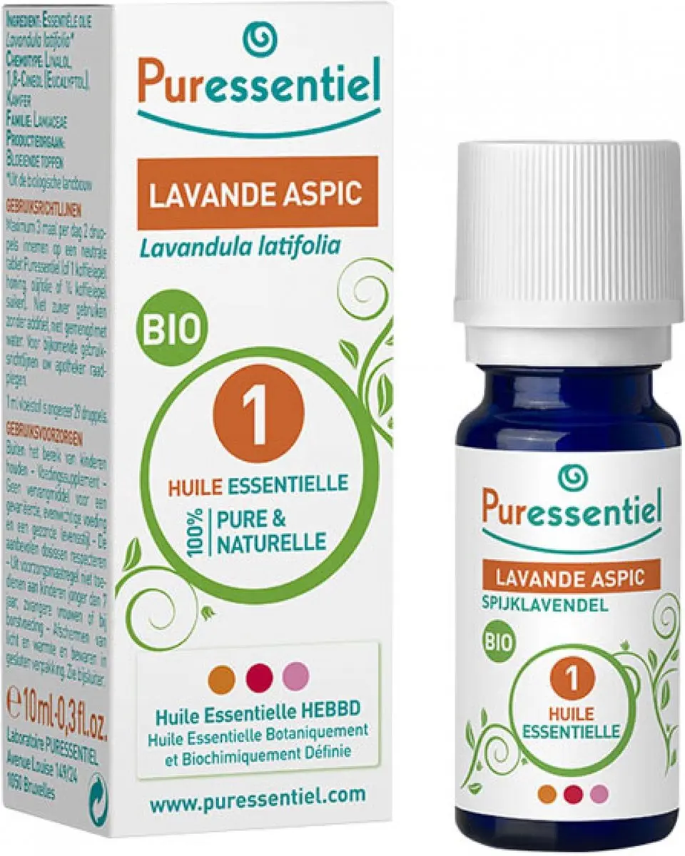 Puressentiel Lavendel Biologische Etherische Olie 10ml