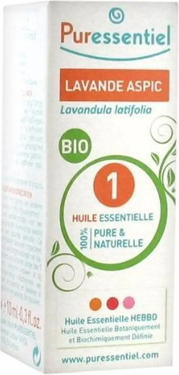 Puressentiel Lavendel Biologische Etherische Olie 10ml