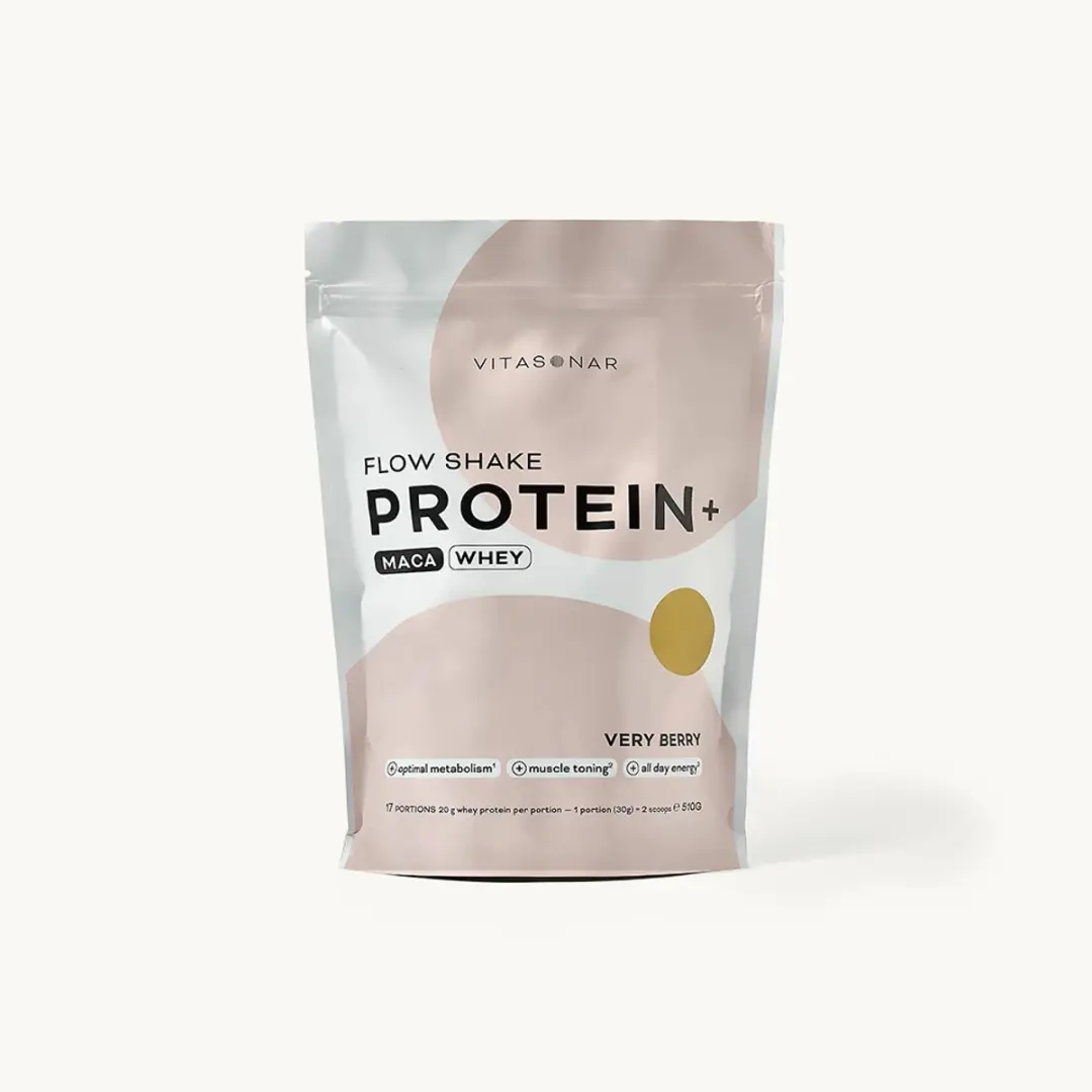 Vitasonar Flow Shake Protein+ Very Berry 510g