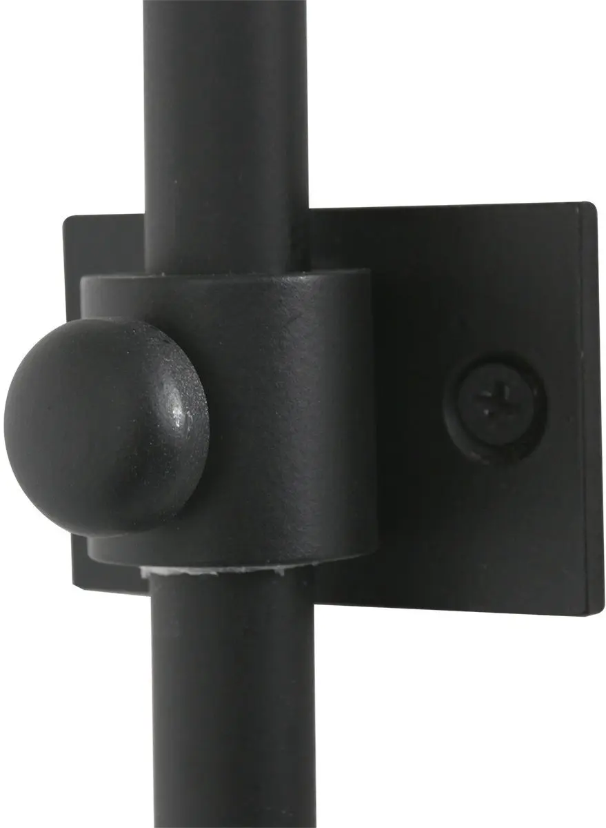Steinhauer Sparkled Light 8137ZW Wandlamp - Grijs/Zwart - 30cm