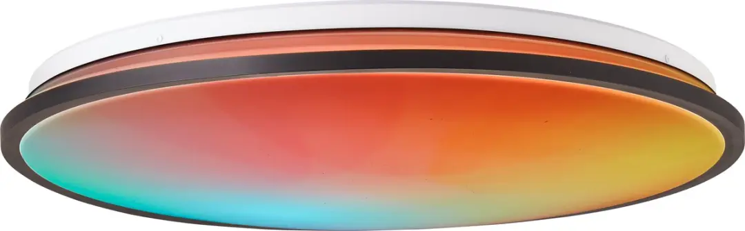 Brilliant Heida Plafondlamp RGB Ø49cm - Zwart - afbeelding 6 van 6