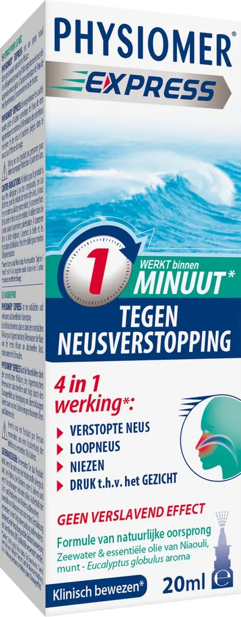 Physiomer Express Pocket Neusspray 20ml
