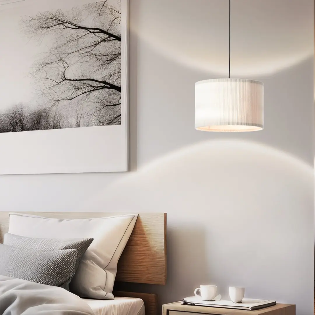 Brilliant Tony Hanglamp E27 - 20W - Beige - afbeelding 6 van 6