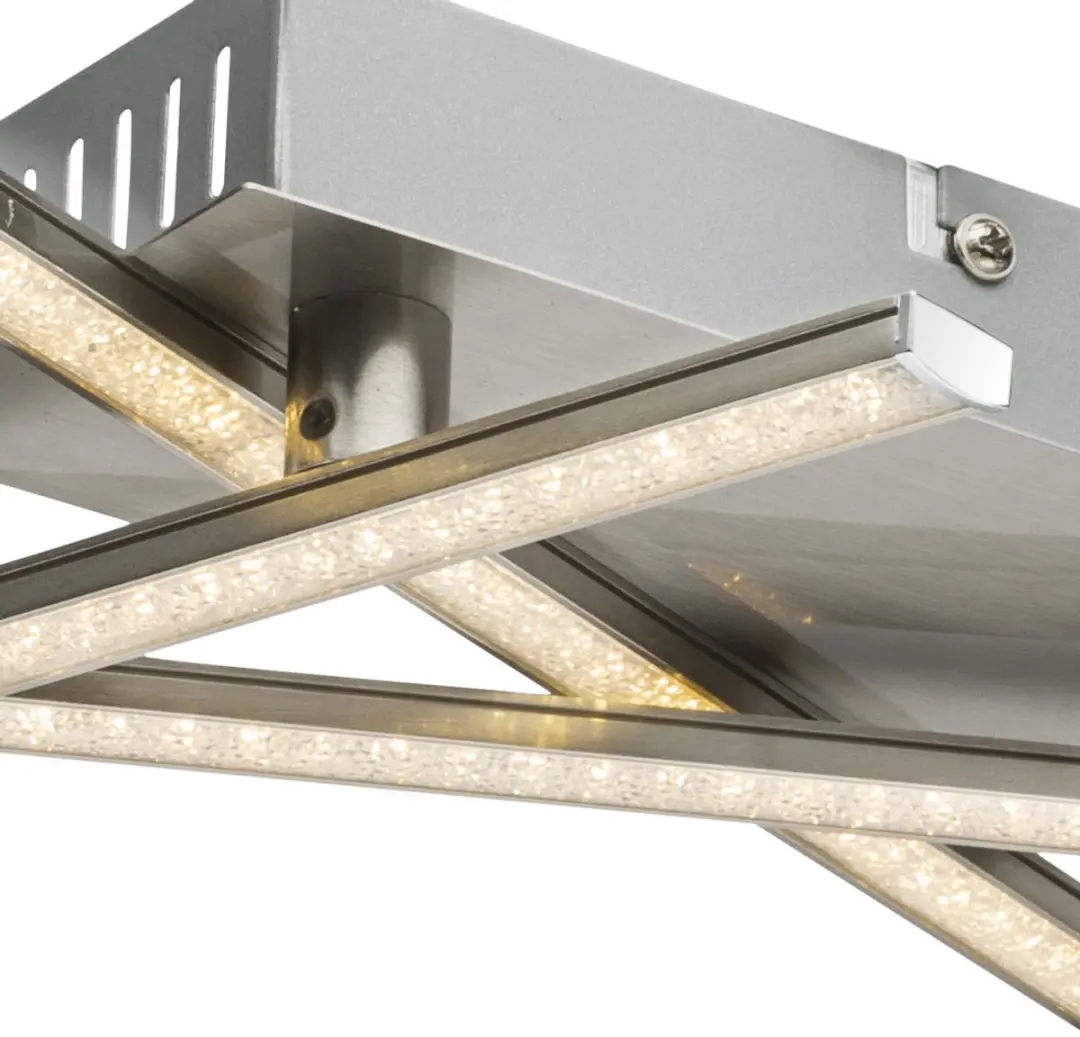 Globo LED Plafondspot 4 Staven - 20W - Zilver