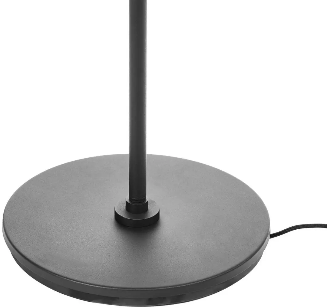 Lucande Vloerlamp 1 Lichtpunt E27 151cm - Zwart
