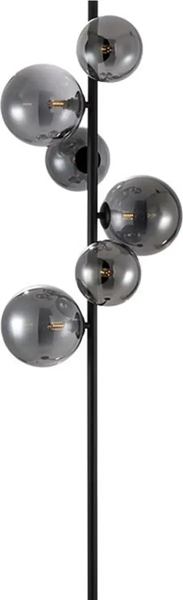 Freelight Calcio Vloerlamp 6x G9 LED - 170cm Zwart