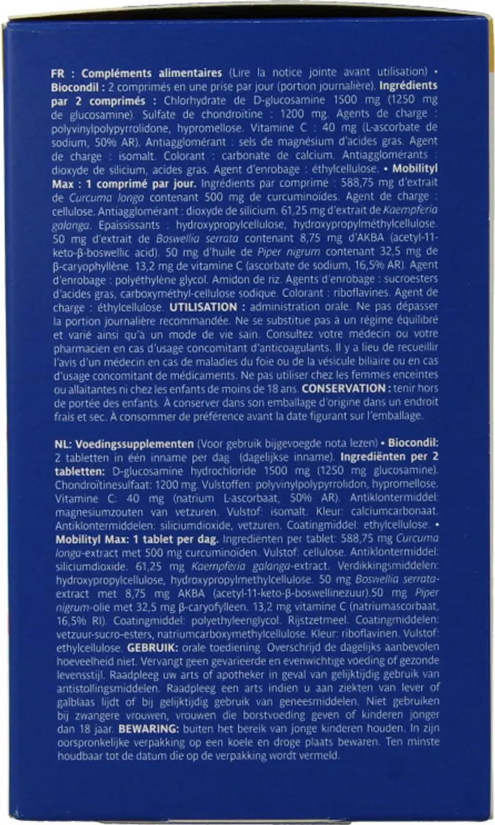 Trenker Duopack Biocondil + Mobility 270 Tabletten