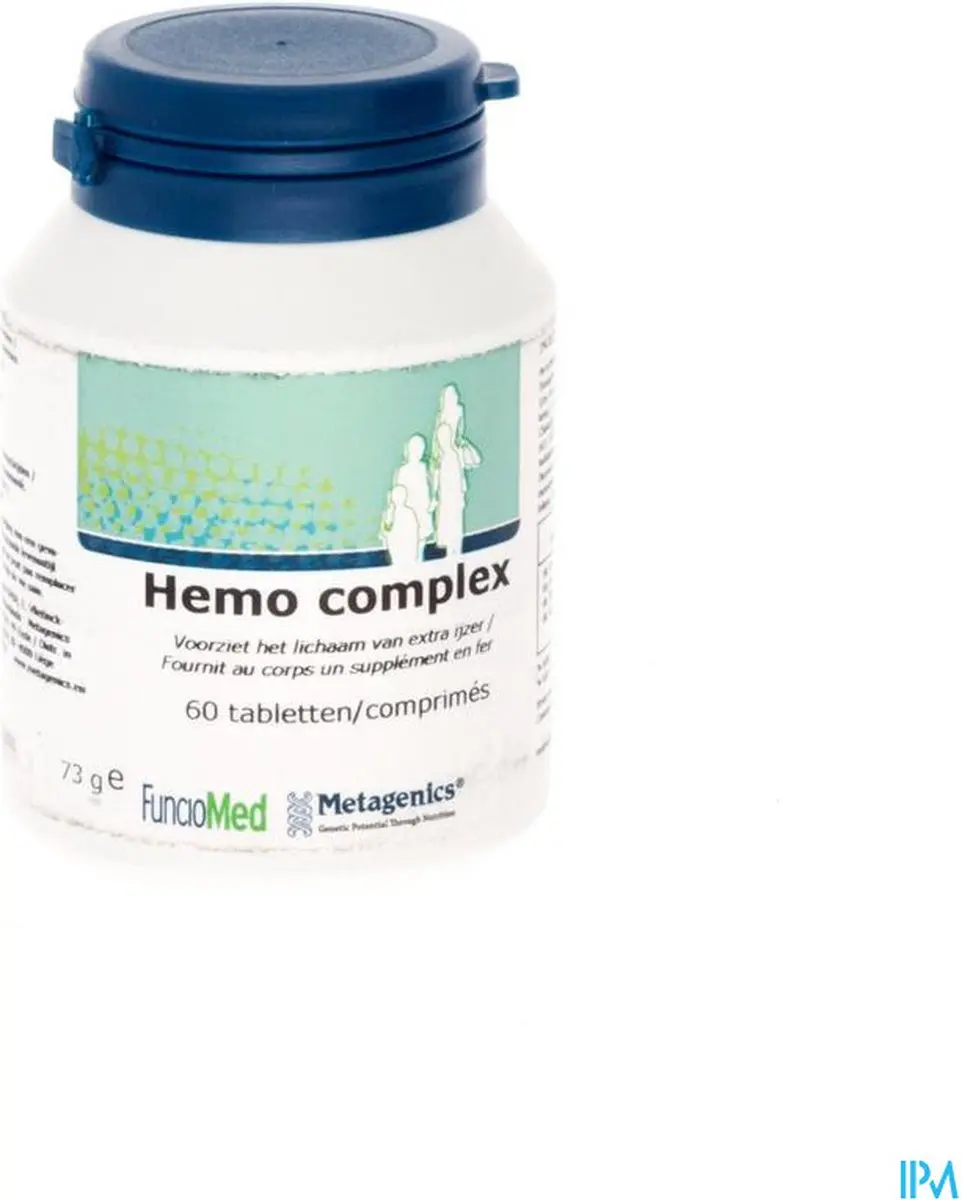 Metagenics Hemo Complex 60mg - 60 Stuks