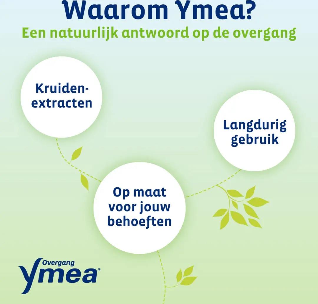 Ymea Overgang 8 in 1 Voedingssupplement 64 Capsules