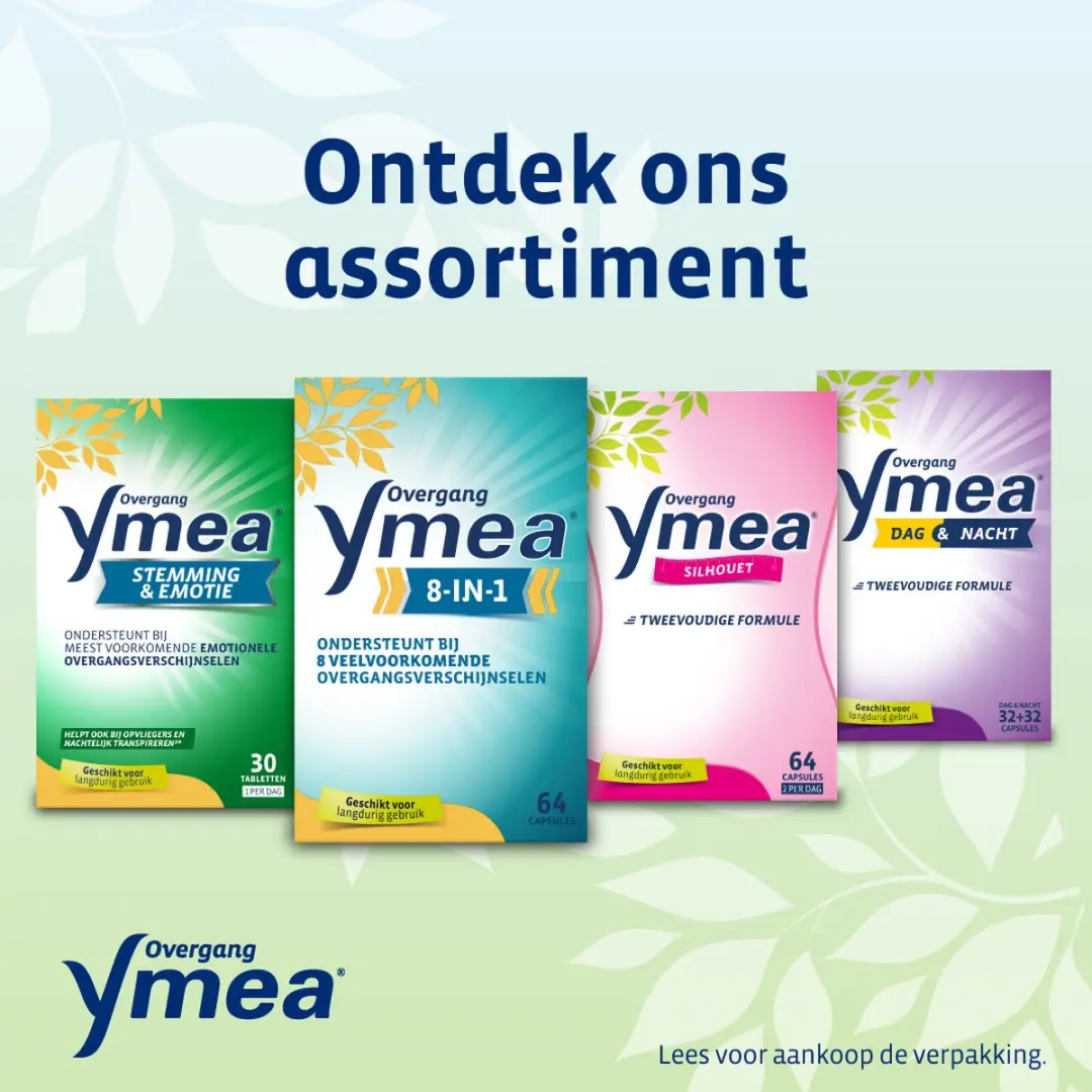 Ymea Overgang 8 in 1 Voedingssupplement 64 Capsules