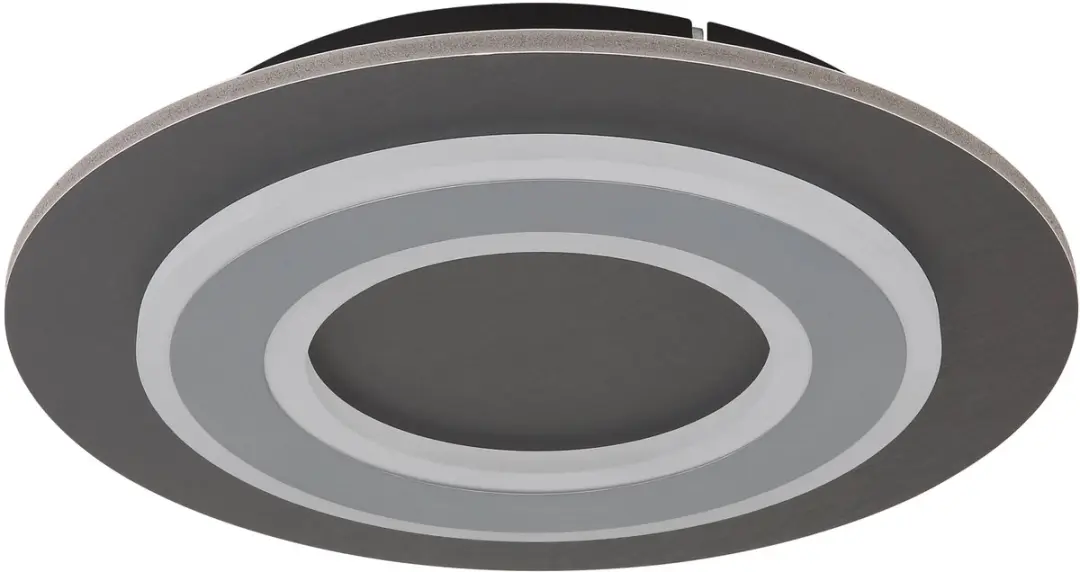 Globo Jayden Plafondlamp Antraciet Ø32cm LED