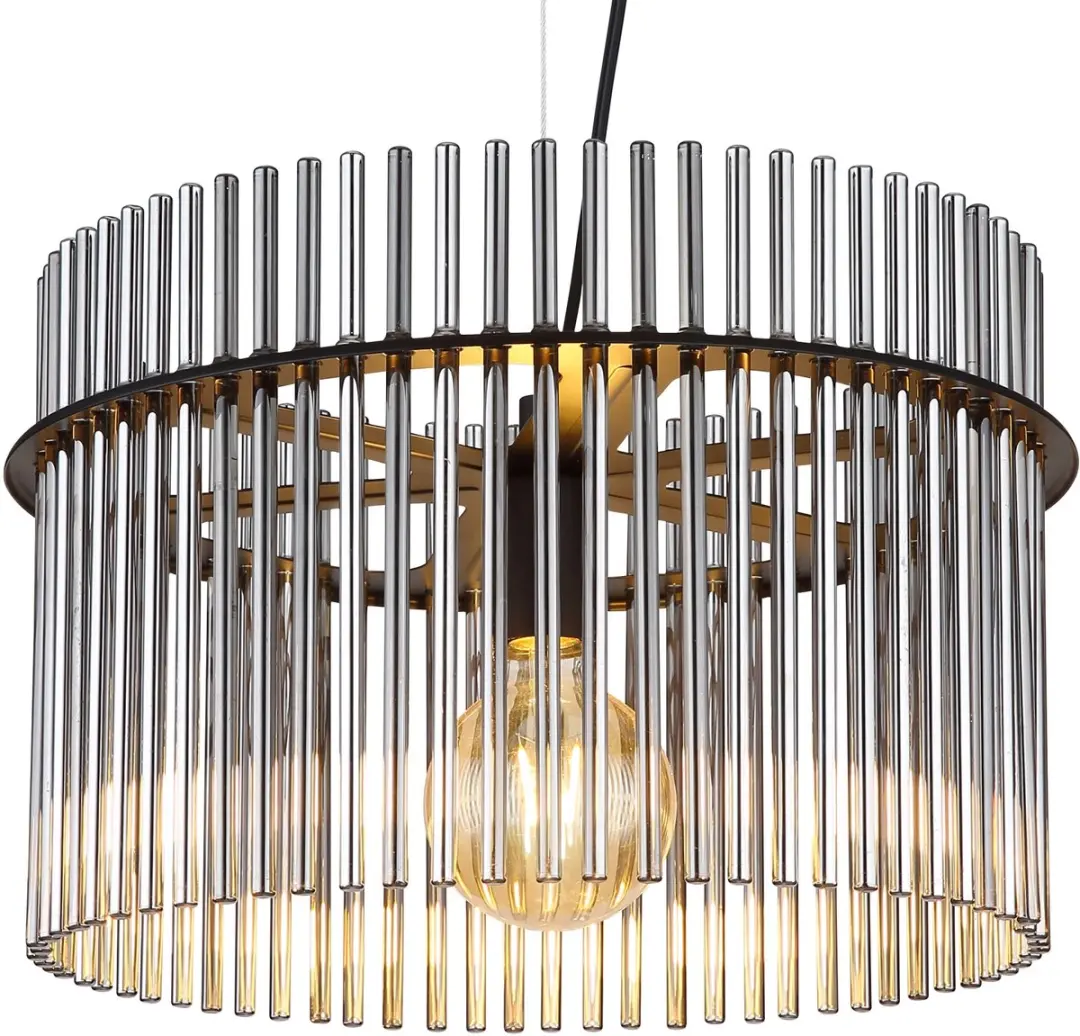 Globo Gorley Hanglamp - Ø40cm - Zwart