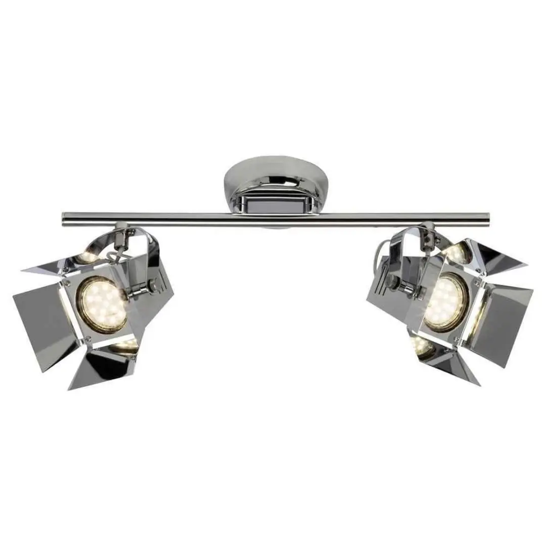 Brilliant SANNY Plafondlamp - 4 Lichtpunten - Chroom