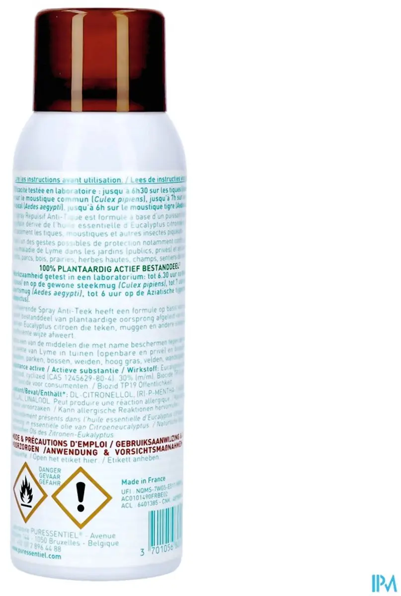 Puressentiel Anti-Teek Spray 100ml