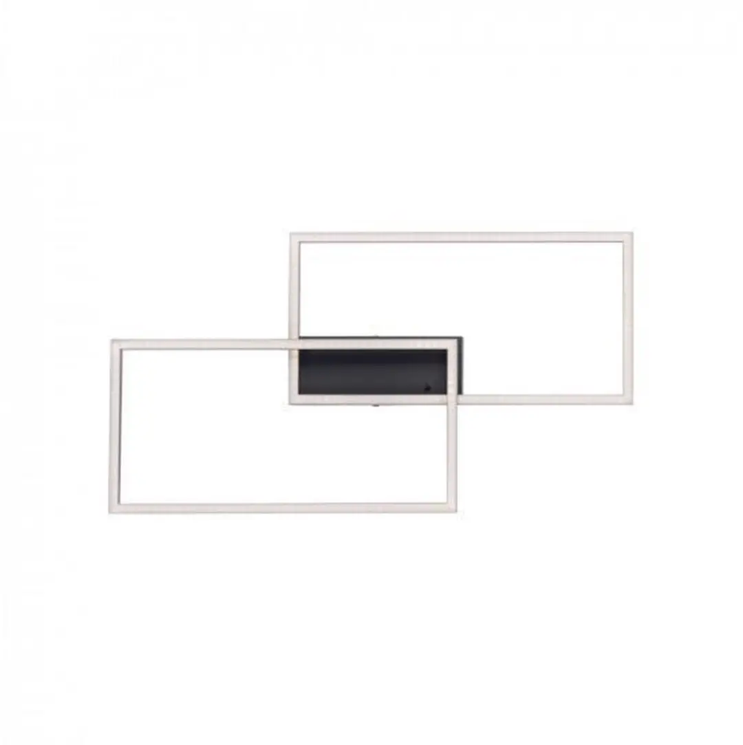 Paul Neuhaus Amanda Plafondlamp 2 Lichtpunten - 60cm - Zwart