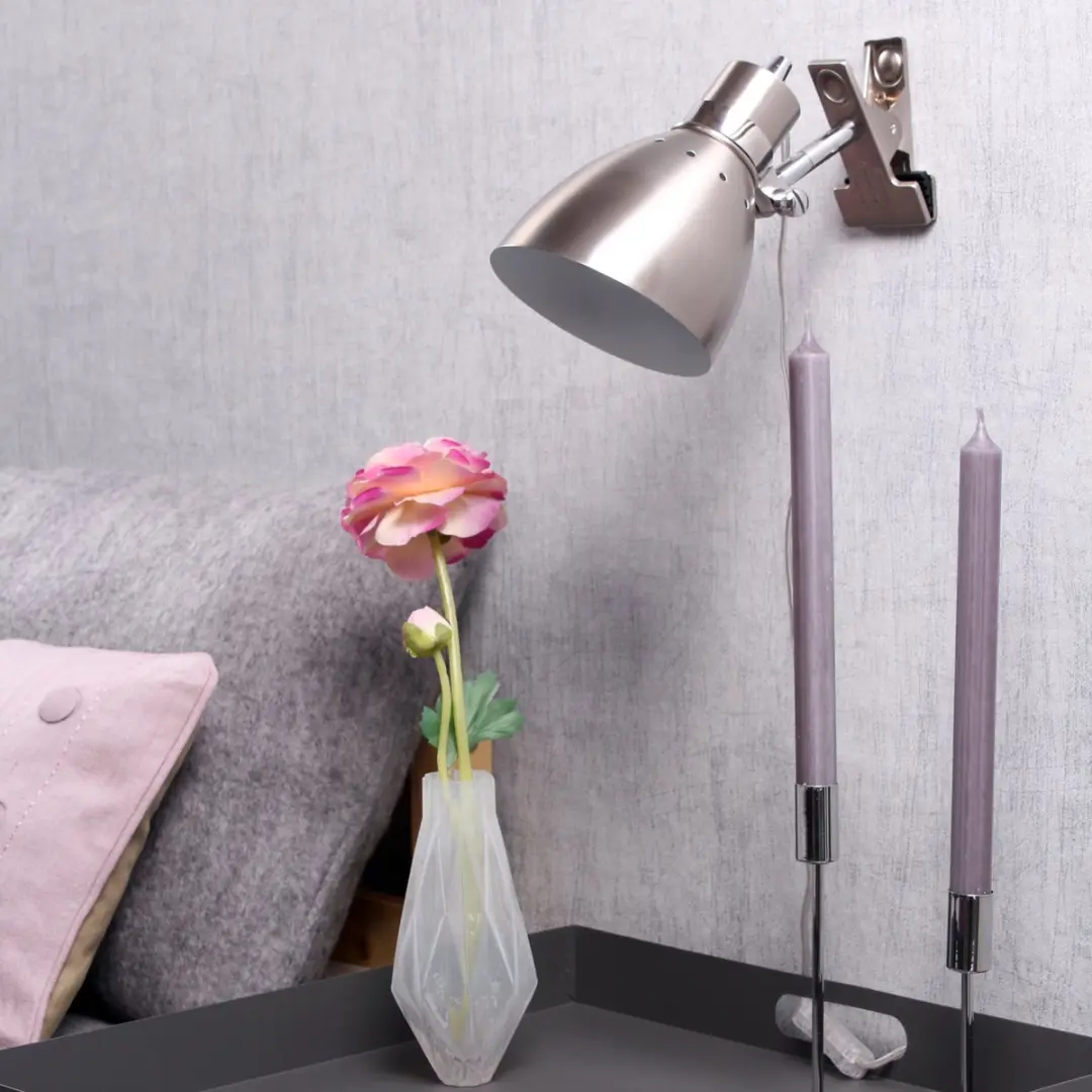 Steinhauer Wandlamp Knijpspot Spring 6827ST - Zilver