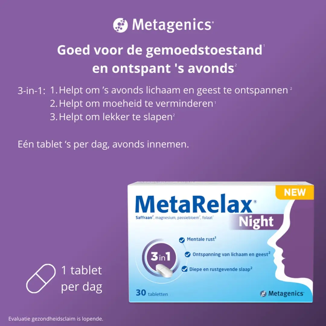 Metagenics MetaRelax Night 30 Tabletten