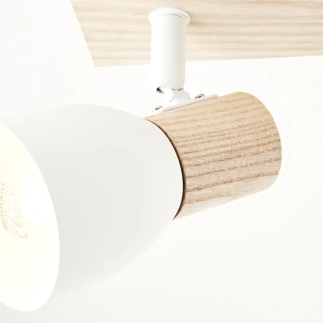 Brilliant Daintree Spotbalk 4-lichts - Zwenkbaar E14 28W