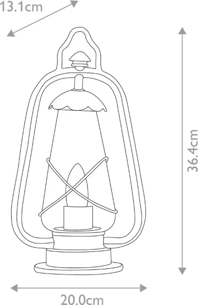 Elstead Lighting Mini LED Tuin Pilaar Miners E27 60W - Old Bronze
