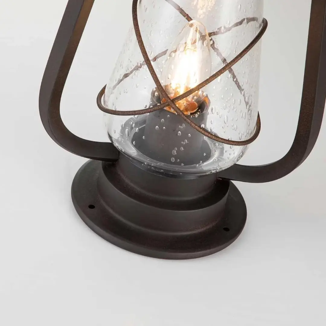 Elstead Lighting Mini LED Tuin Pilaar Miners E27 60W - Old Bronze