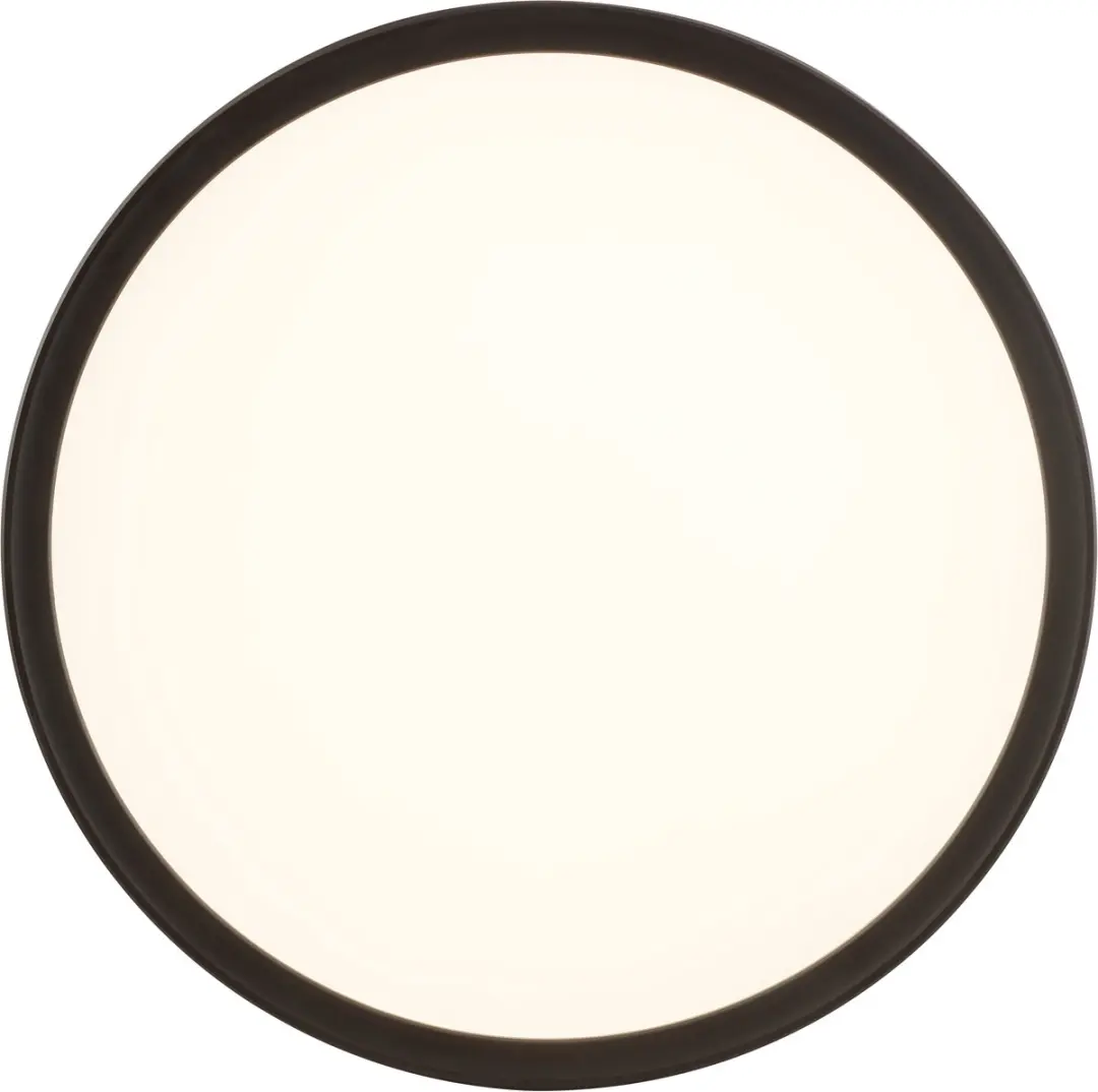 Brilliant Avola Plafondlamp 18W - Ø29cm - Zwart