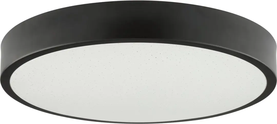 Brilliant Slimline Starry Plafondlamp 11W - Ø39cm - Wit/Zwart