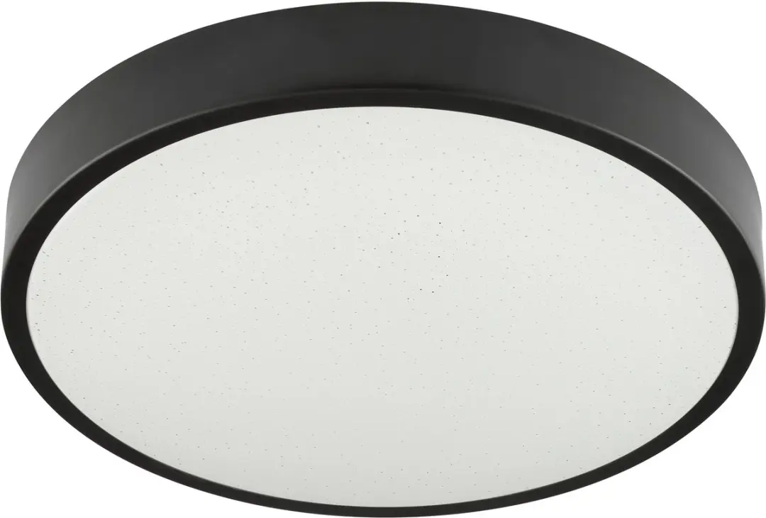 Brilliant Slimline Starry Plafondlamp 11W - Ø39cm - Wit/Zwart