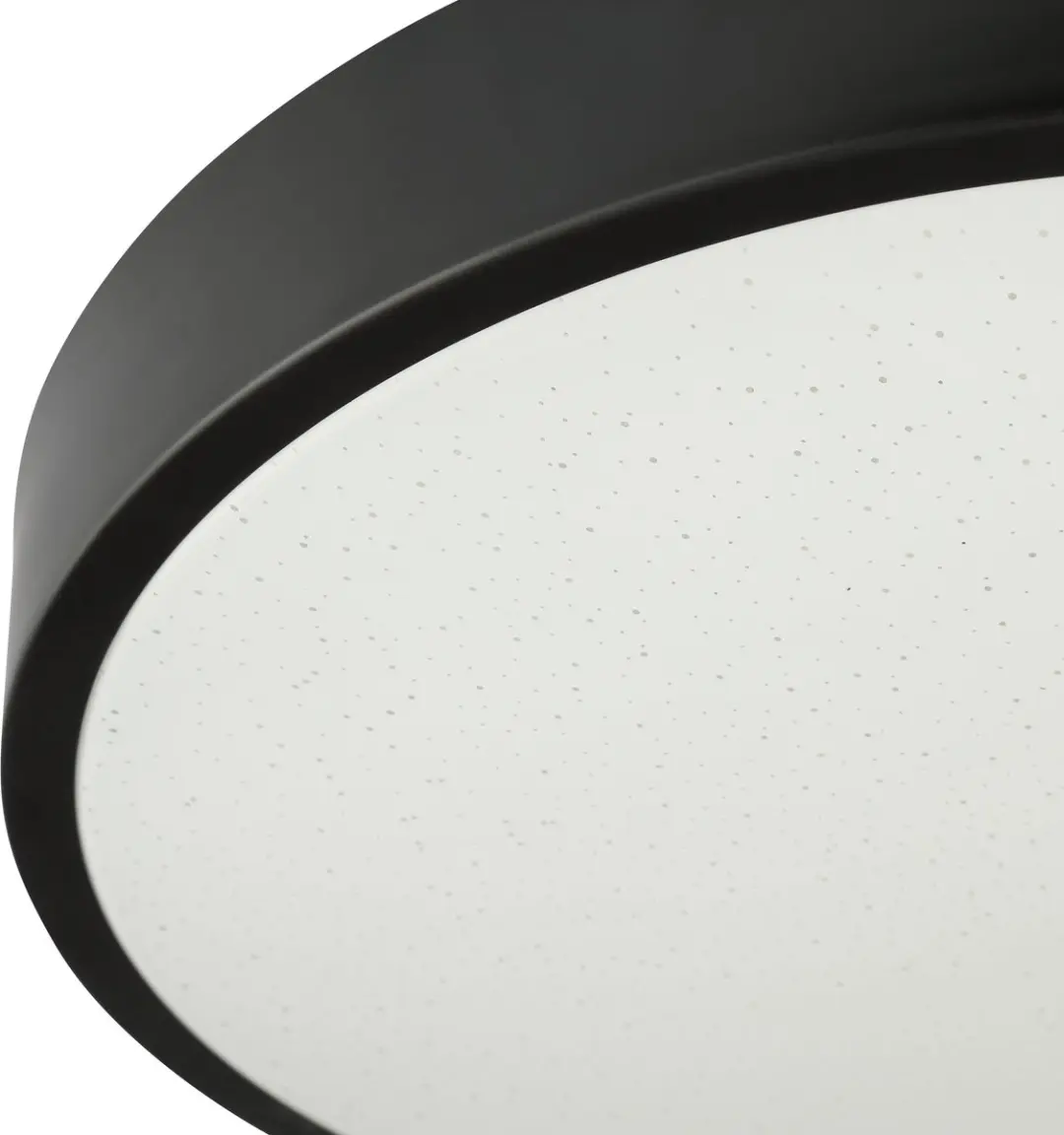 Brilliant Slimline Starry Plafondlamp 11W - Ø39cm - Wit/Zwart