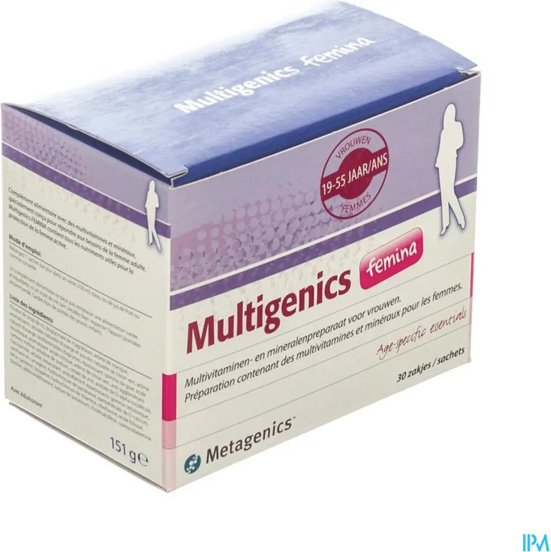 Metagenics Multigenics Femina 30ml - 30 Stuks