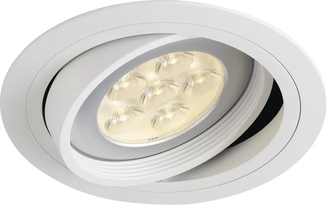 SLV NEW TRIA ES111 Wandlamp - 75W - Ø16,5cm - Mat wit