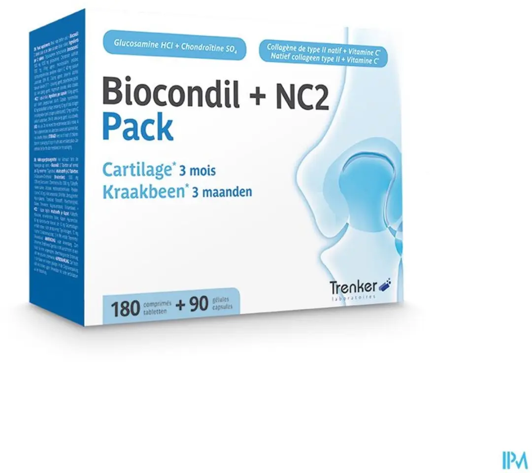 Trenker Biocondil 180 Tabs + NC2 90 Caps - 1 Set