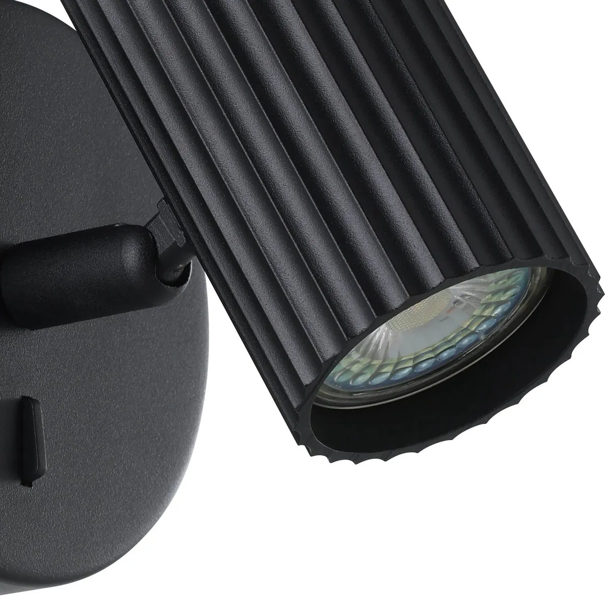 Eglo Portillo Wandlamp GU10 - 5W - Zwart