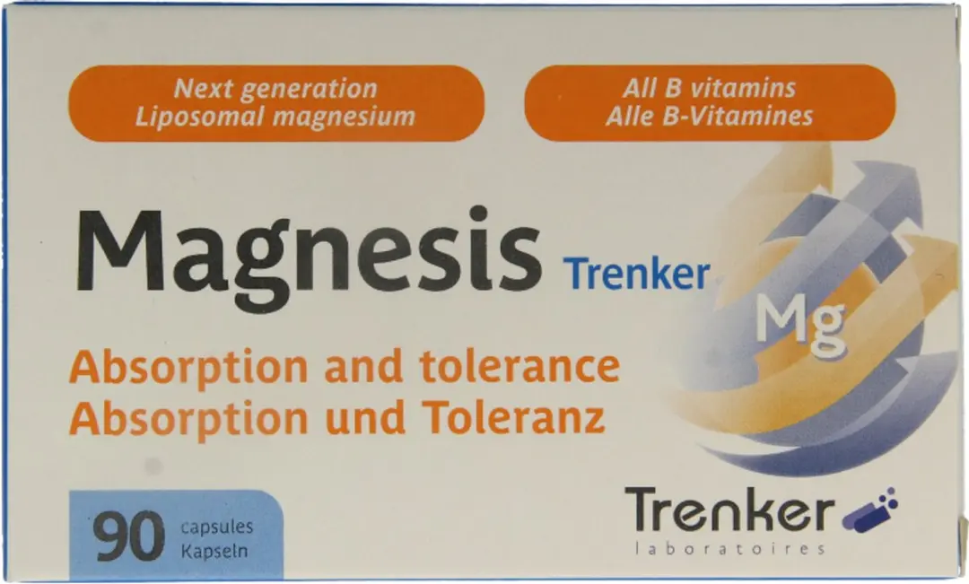 Trenker Magnesis 90 Capsules - 90 mg