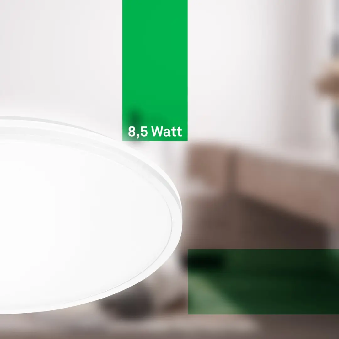 Briloner Pulap A LED Plafonnière 33cm - Wit