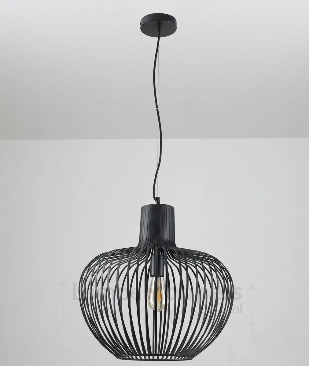 Freelight Hanglamp Arraffone Ø45cm - Zwart