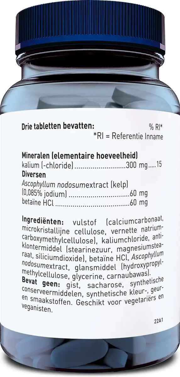 Orthica Kalium-100 Mineralen - 90 Tabletten