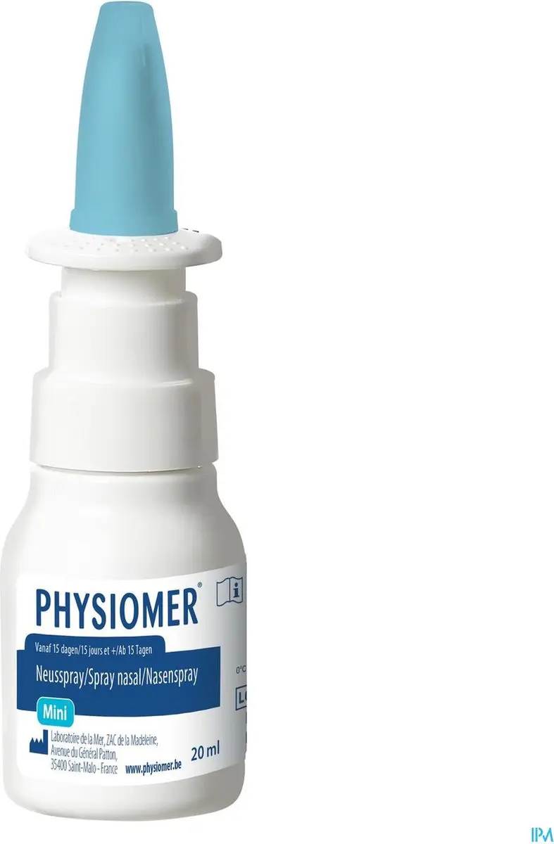 Physiomer Mini Neusspray Isotonisch 20ml - 20 Stuks