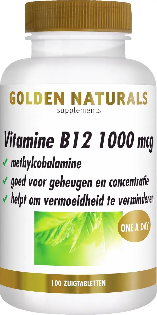 Golden Naturals Vitamine B12 1000 mcg