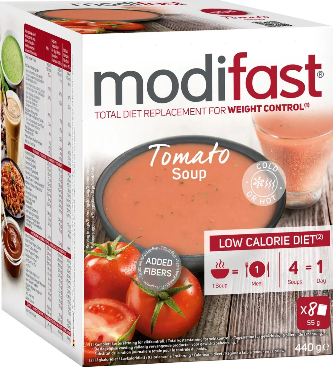 Modifast Intensive Tomatensoep - 8 Stuks