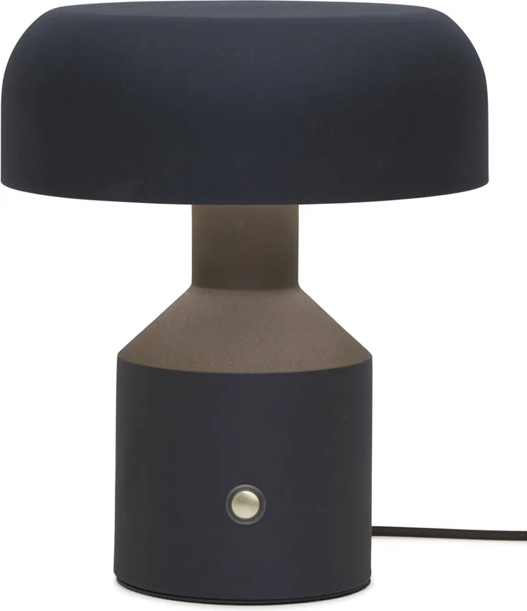 it's about RoMi Porto Tafellamp - Zwart Ø25cm