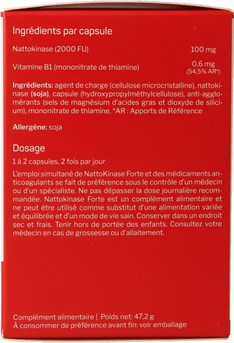 Nutrisan Nattokinase Forte 120 Capsules