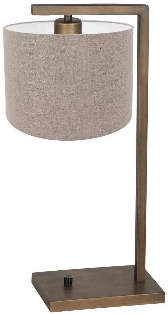 Steinhauer Stang 4903BR Bronzen Tafellamp