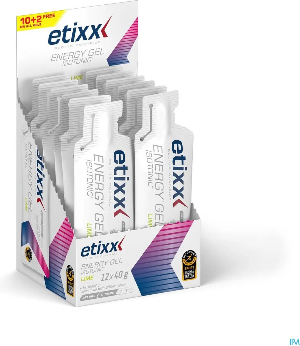 Etixx Isotonic Energy Gel 12x40g