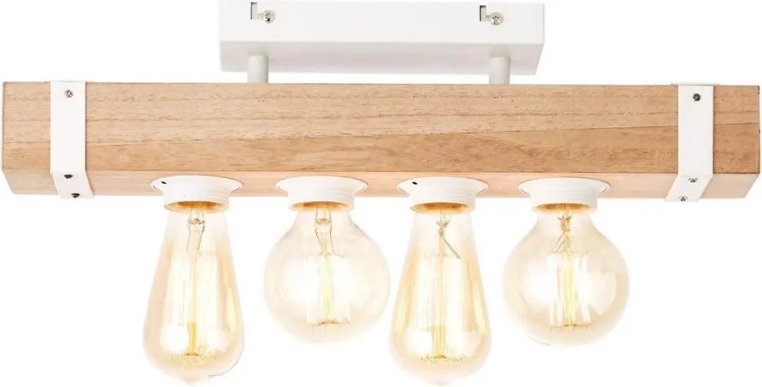 Brilliant 006047.01 LED Plafondlamp - 4x120W Zwart - afbeelding 6 van 6