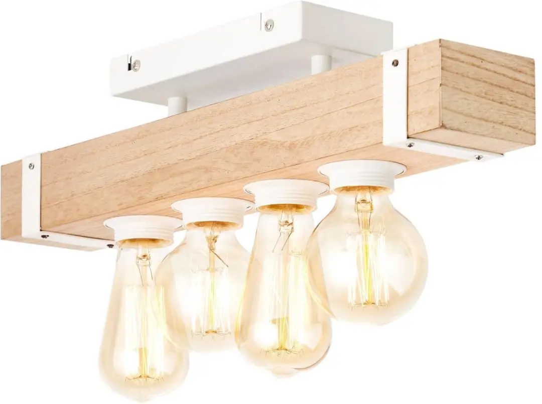 Brilliant 006047.01 LED Plafondlamp - 4x120W Zwart