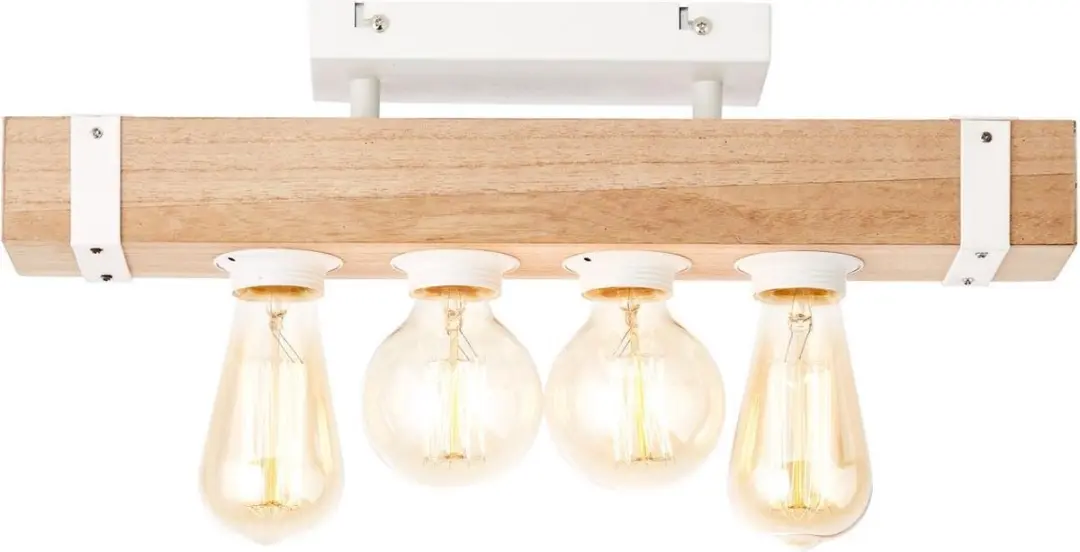 Brilliant 006047.01 LED Plafondlamp - 4x120W Zwart