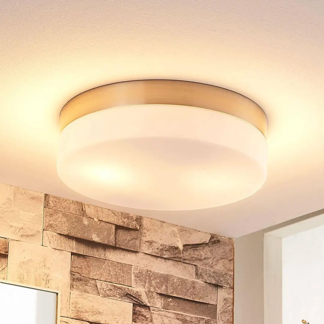 Lindby Plafondlamp Badkamer 2-Lichts