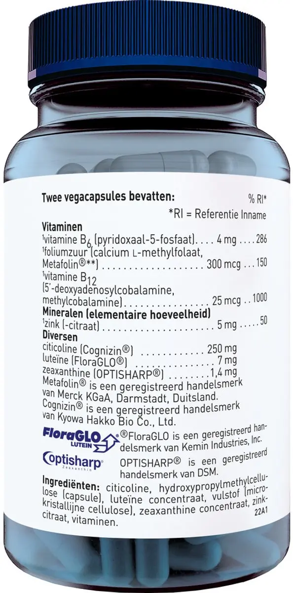 Orthica Brain Support 60 Vegacapsules