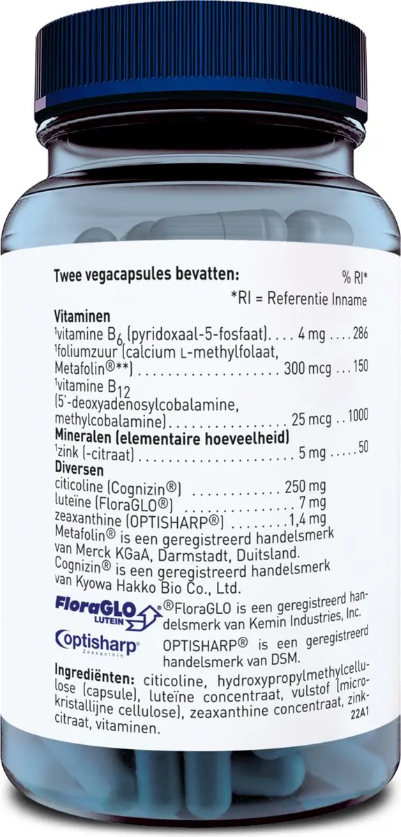 Orthica Brain Support 60 Vegacapsules