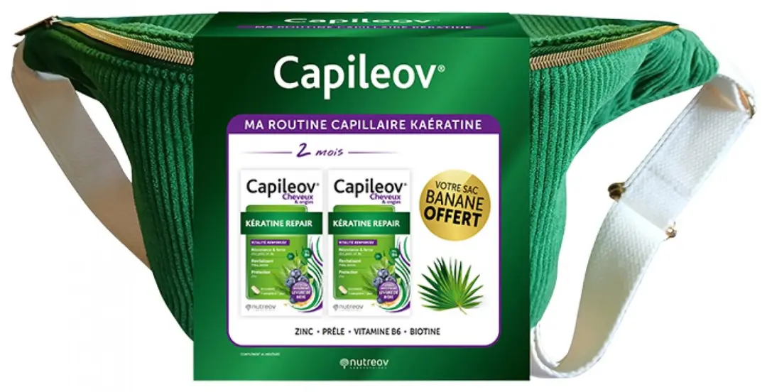 Nutreov Capileov Haar & Nagels Keratine Repair 60 Capsules